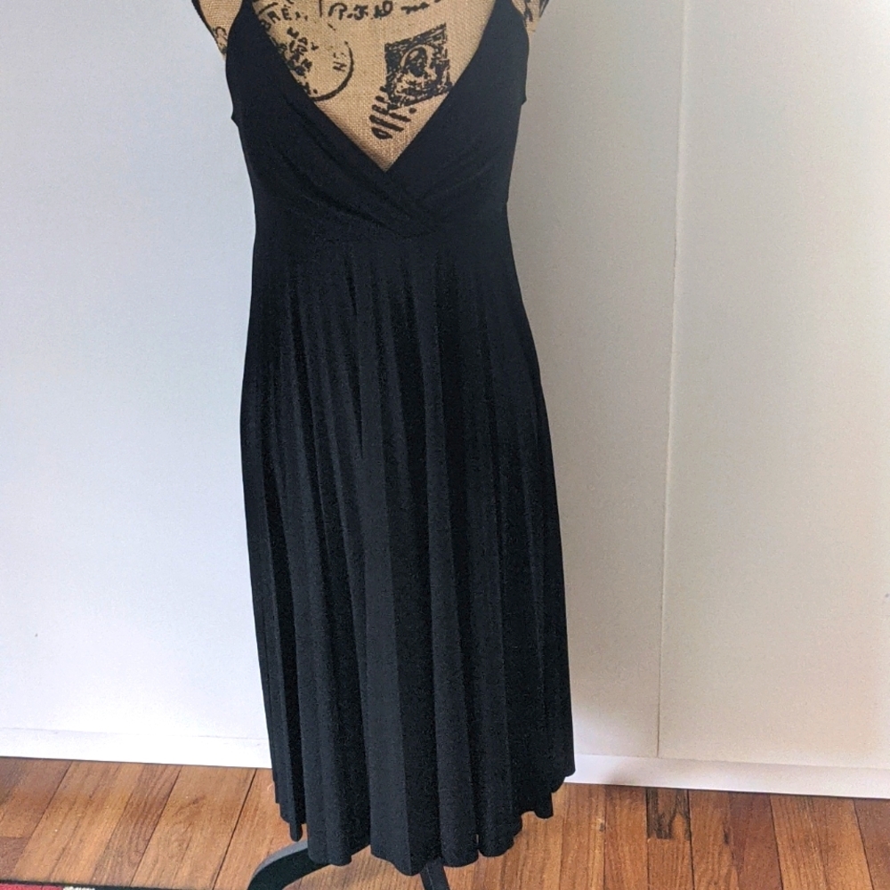 I N. Studio pleated slip dress